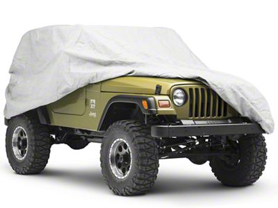 Rugged Ridge Full Car Cover (76-06 Jeep CJ7, Wrangler YJ & TJ)