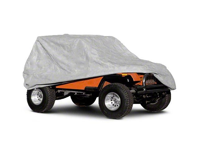 Rugged Ridge Full Car Cover (04-06 Jeep Wrangler TJ Unlimited; 07-18 Jeep Wrangler JK 4-Door)