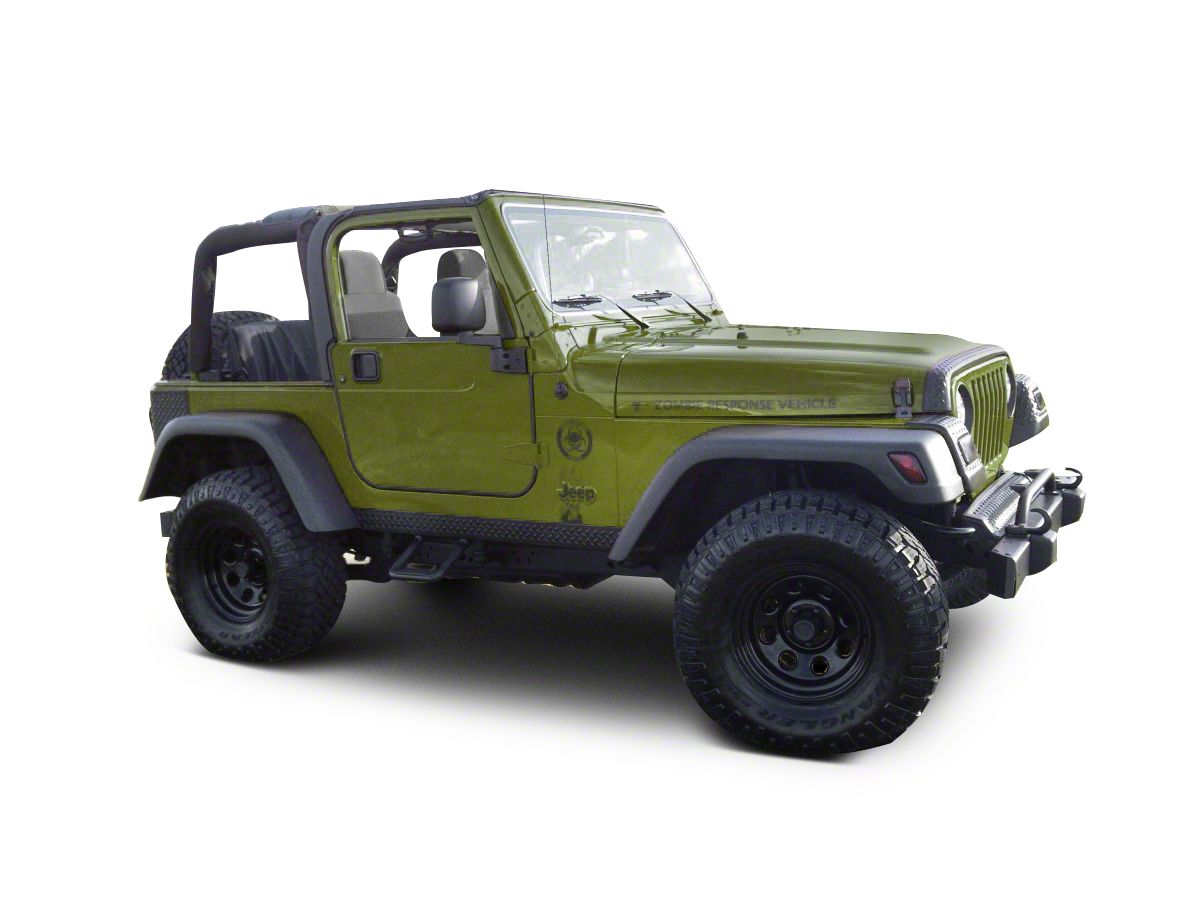 Jeep Wrangler 7-Inch Factory Style Fender Flares (97-06 Jeep Wrangler TJ)