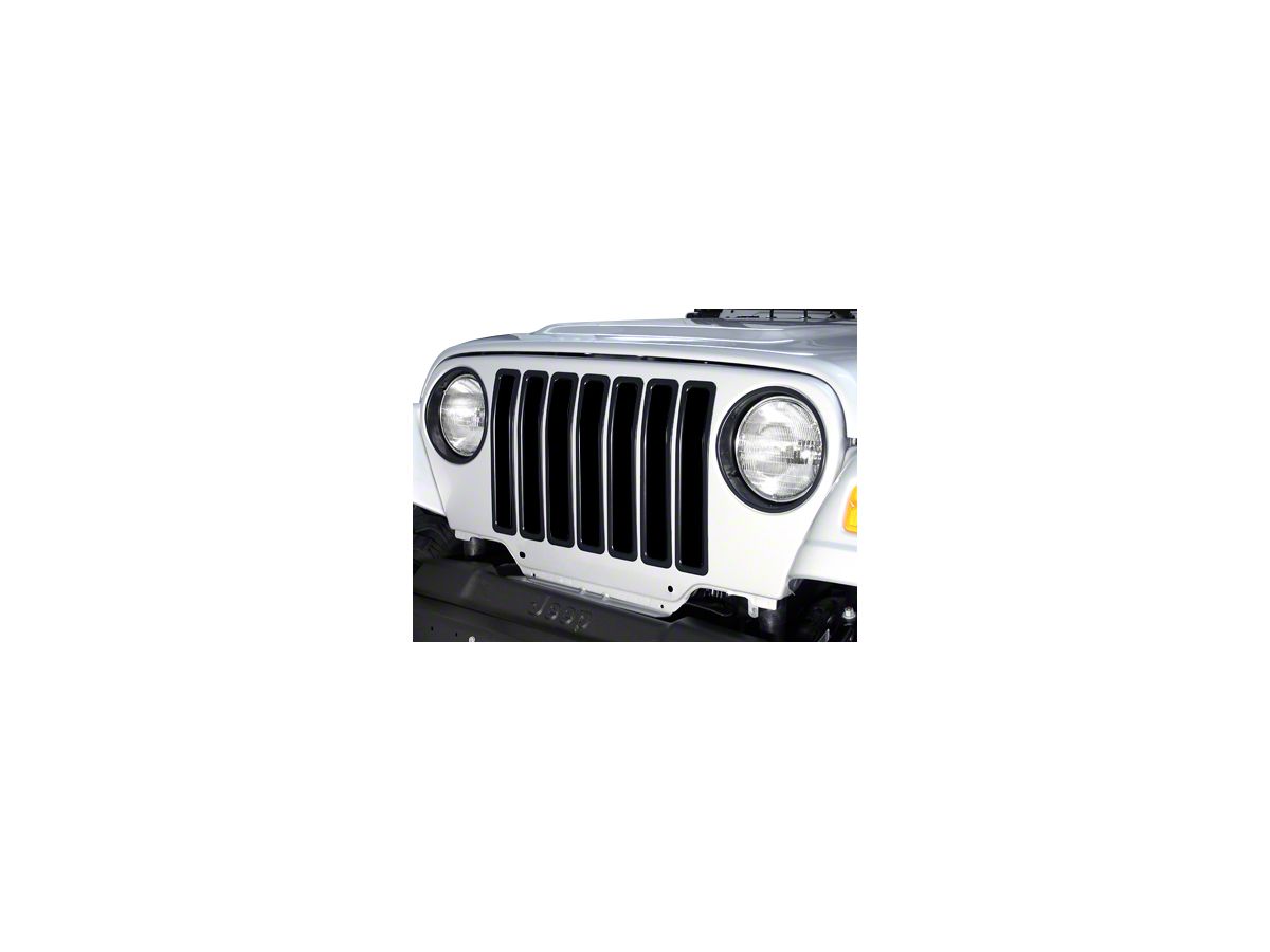 Rugged Ridge Jeep Wrangler Aluminum Grille Insert Kit  (97-06 Jeep  Wrangler TJ)