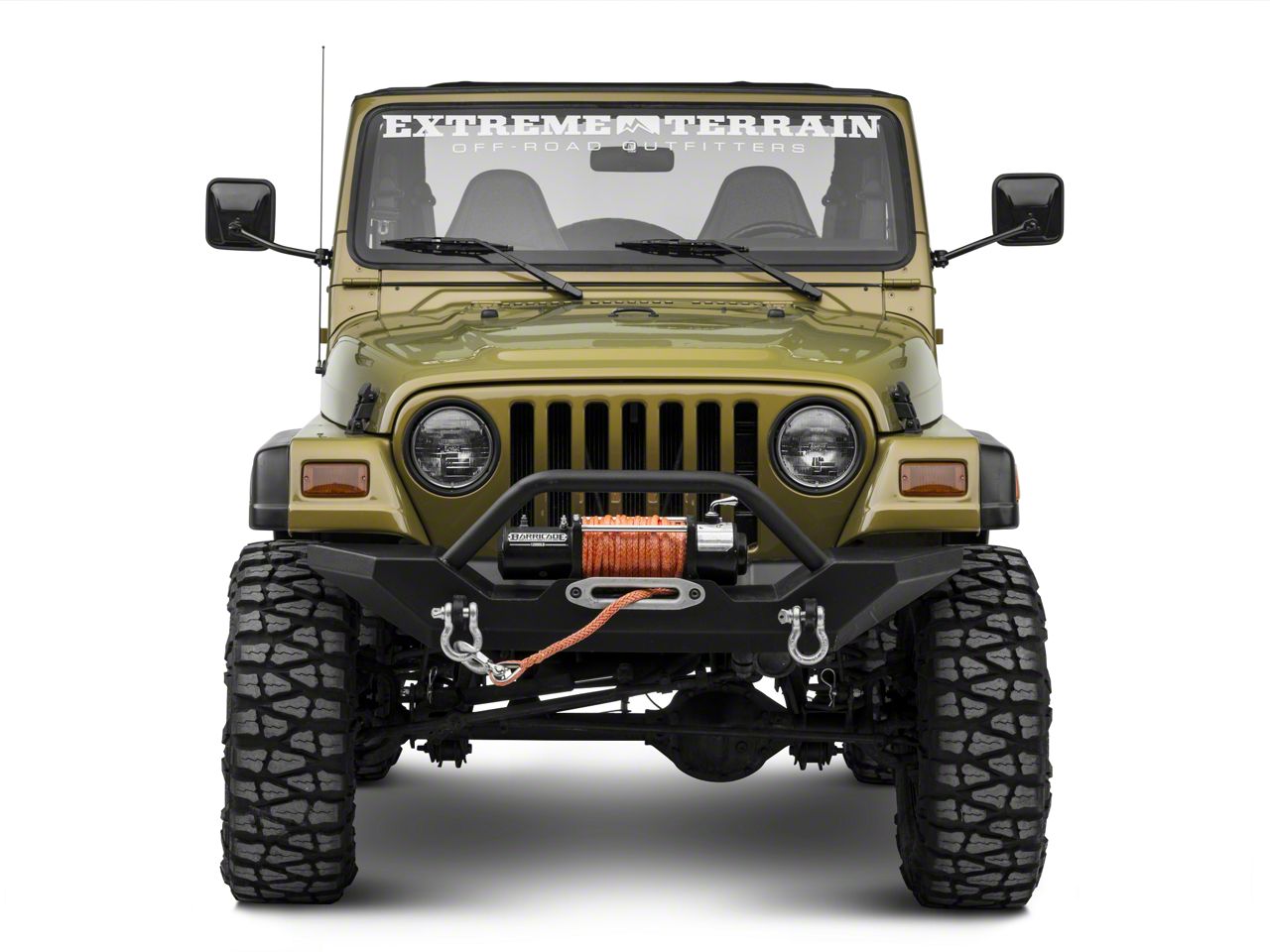 海外販売× 堅牢なリッジ110010.08 CJ-スタイルサイドミラーキット、黒 ...