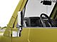 Rugged Ridge Door Mirror; Driver Side; Chrome (87-02 Jeep Wrangler YJ & TJ)