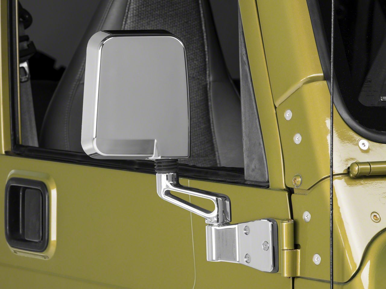 Rugged Ridge Jeep Wrangler Chrome Mirror Kit Right Only 11010 06