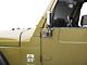 Rugged Ridge Door Mirrors with LED Turn Signals; Chrome (87-02 Jeep Wrangler YJ & TJ)