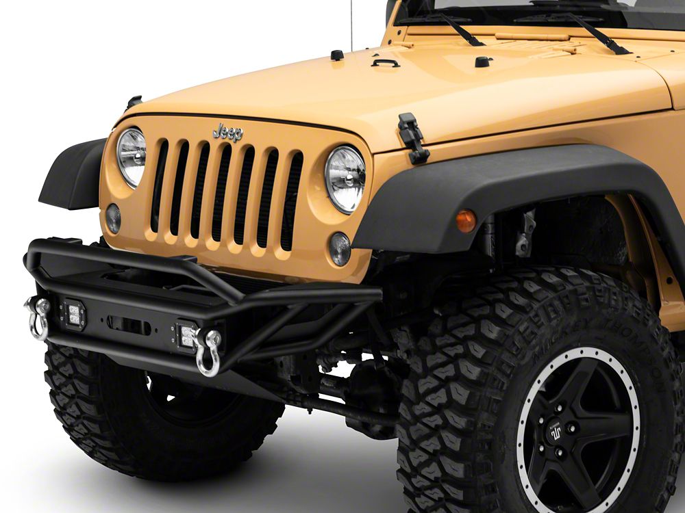 Barricade Trail Runner Front Bumper with LED Fog Lights (0718 Jeep