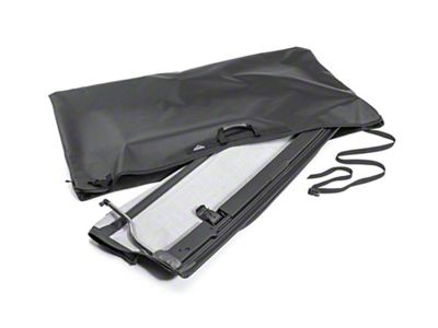 MasterTop Freedom Top/SkyMaster/Sunrider Dual Storage Bag; Black (07-23 Jeep Wrangler JK & JL)