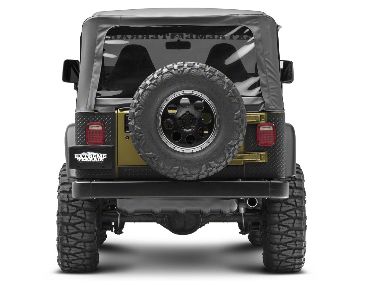 9 Piece Full for 97-06 Jeep Wrangler TJ w/o Bushwacker Flares Rugged Ridge 11650.50 Black Diamond Body Armor Kit 