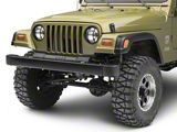 Rugged Ridge Euro Headlight Guards; Black (97-06 Jeep Wrangler TJ)