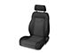 Bestop Trailmax II Pro Center Fabric Front Seat; Black Denim; Driver Side (76-06 Jeep CJ7, Wrangler YJ & TJ)