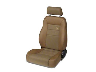 Bestop Trailmax II Pro Center Fabric Front Seat; Spice; Passenger Side (76-06 Jeep CJ7, Wrangler YJ & TJ)