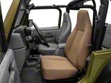 Bestop Trailmax II Sport All Vinyl Front Seat; Spice (76-06 Jeep CJ7, Wrangler YJ & TJ)
