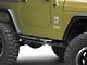 Rugged Ridge Nerf Bars; Black (87-06 Jeep Wrangler YJ & TJ, Excluding Unlimited)