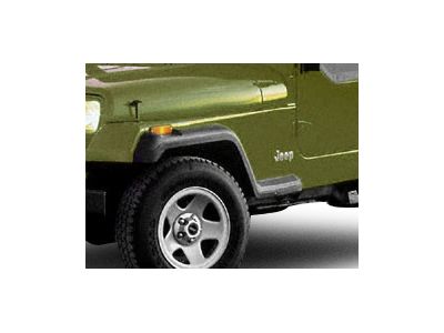 Factory Style Fender Flares with Front Extensions (87-95 Jeep Wrangler YJ)