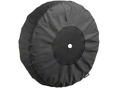 Rugged Ridge Spare Tire Cover; Black; 30 to 32-Inch Tire Cover (21-24 Bronco)