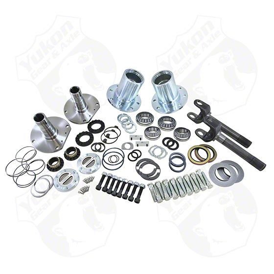 Yukon Gear Jeep Wrangler Locking Hub Conversion Kit; Yukon Spin Free Locking Hub Conversion Kit
