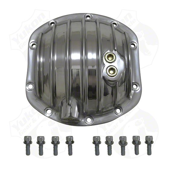 Yukon Gear Jeep Wrangler Differential Cover; Front; Dana 30; Polished