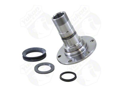Yukon Gear Stub Axle; Front; Dana 30; Front Spindle; 6 Hole Flange; For 27-Spline Stub Axle; 1.625-Inch and 1.781-Inch Bearing Journals (76-86 Jeep CJ5 & CJ7)