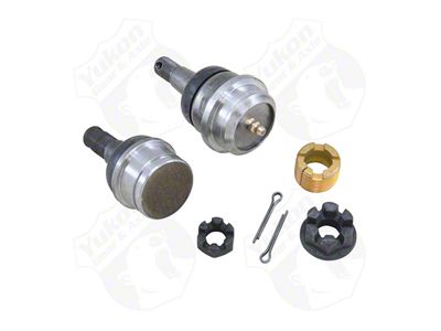 Yukon Gear Suspension Ball Joint Kit; Front; Dana 30; Crush Sleeve Design; Front Left Or Front Right (87-06 Jeep Wrangler YJ & TJ)