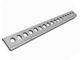 Rugged Ridge Front Bumper; Stainless Steel (87-95 Jeep Wrangler YJ)