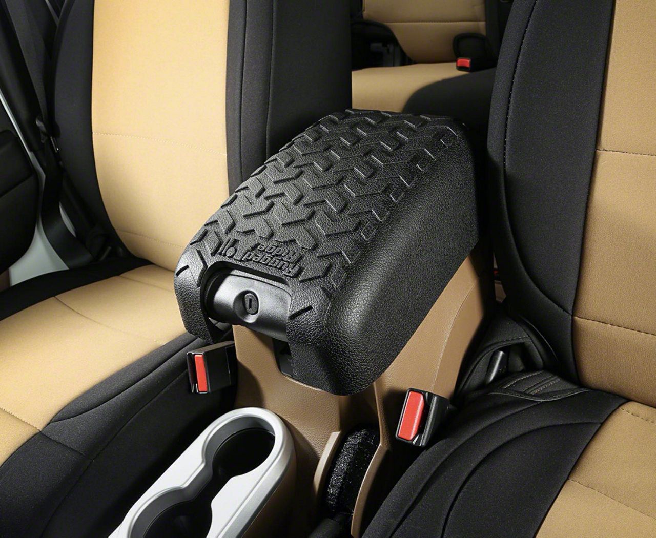 Steinjager Jeep Wrangler Center Console Cover J0050918 (1118 Jeep Wrangler JK) Free Shipping