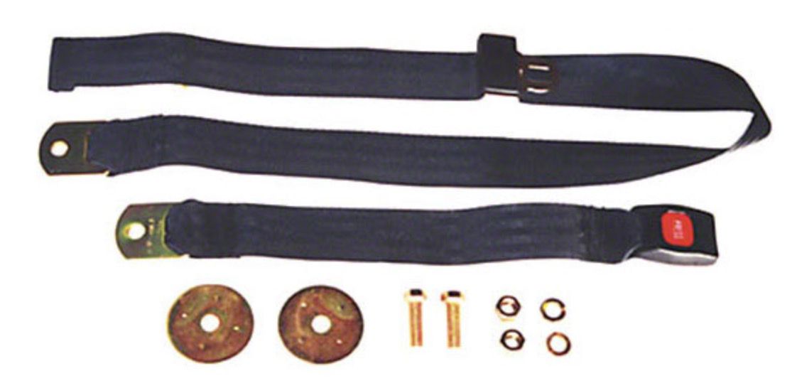 Steinjager Jeep Wrangler Seat Belt; Rear; Replacement for OE Part