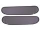 Steinjager Sun Visor; Gray; Replace OE Part Number 78126-09 (87-95 Jeep Wrangler YJ)