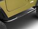 Rugged Ridge 3-Inch Round Nerf Side Step Bars; Textured Black (97-06 Jeep Wrangler TJ, Excluding Unlimited)