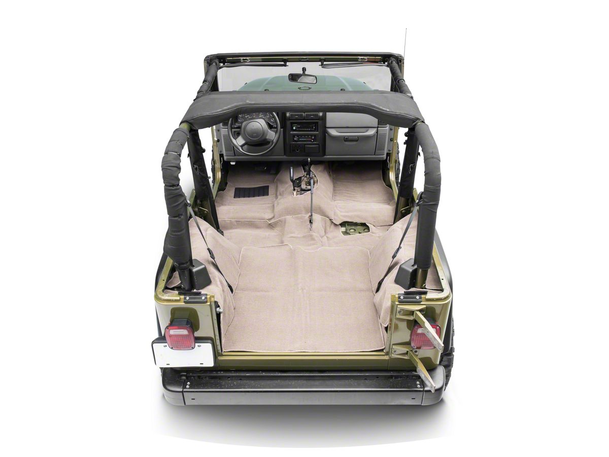 Rugged Ridge Jeep Wrangler Deluxe Complete Carpet Kit - Honey   (97-06 Jeep Wrangler TJ)