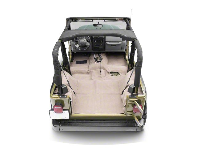 Rugged Ridge Deluxe Carpet Kit; Honey (97-06 Jeep Wrangler TJ)