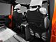 Rugged Ridge Neoprene Front Seat Protectors; Black (07-24 Jeep Wrangler JK & JL)