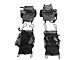 Rugged Ridge Fabric Front Seat Protectors; Gray (76-06 Jeep CJ5, CJ7, Wrangler YJ & TJ)