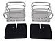 Steinjager Lighting and Light Guards Tail Light Guards (76-06 Jeep CJ7, Wrangler YJ & TJ)