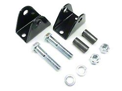 Teraflex Shock Bar Pin Eliminator Kit; Rear Upper (97-06 Jeep Wrangler TJ)