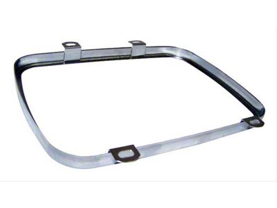 Headlight Retaining Ring; Stainless Steel; Left or Right Front (87-95 Jeep Wrangler YJ)