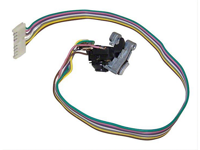 Windshield Wiper Switch; Front; with Tilt Wheel and Intermittent Wipers (87-95 Jeep Wrangler YJ)