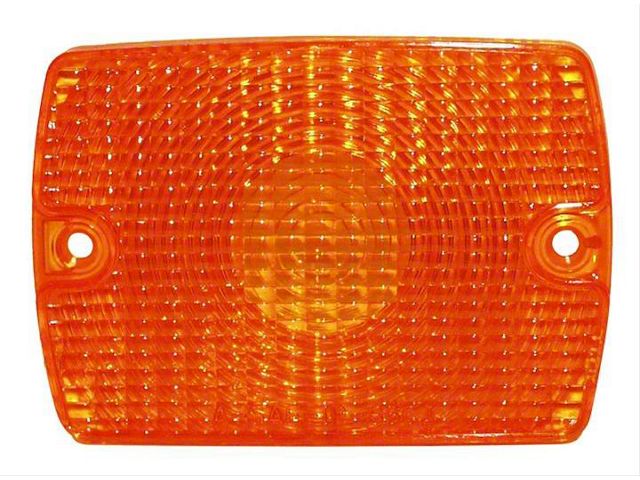 Parking Light Assembly; Amber; Left or Right Front (87-93 Jeep Wrangler YJ)