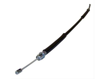 Parking Brake Cable; Left Rear; 34.375-Inch Long (87-89 Jeep Wrangler YJ)