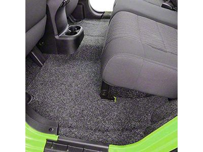 BedRug Carpet Cargo Mat (18-24 Jeep Wrangler JL 2-Door, Excluding 4xe)