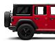 Renegade Series Sequential LED Tail Lights; Black Housing; Clear Lens (18-24 Jeep Wrangler JL w/ Factory Halogen Tail Lights)