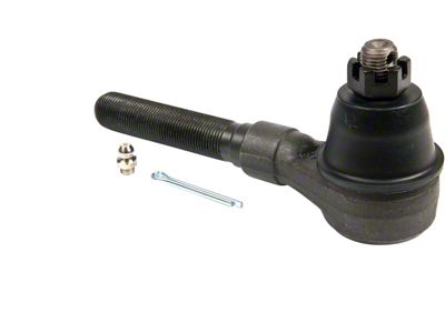 Front Tie Rod End; Driver Side Outer (91-01 Jeep Cherokee XJ)