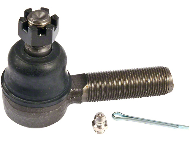 Front Tie Rod End; Passenger Side Outer; Greasable Design (66-86 Jeep CJ5 & CJ7)