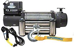 Superwinch 11,500 lb. Tiger Shark 11500 Winch with Steel Cable (Universal; Some Adaptation May Be Required)