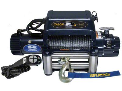 Superwinch 9,500 lb. Talon 9.5i Winch with Steel Cable (Universal; Some Adaptation May Be Required)