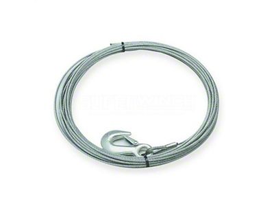 Superwinch Replacement LP8500/LP1000 Series Winch Steel Cable; 3/8-Inch x 85-Foot