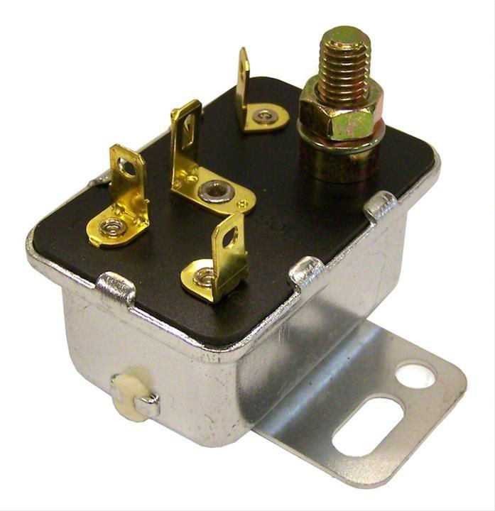 Jeep Wrangler Starter Relay; 4 Terminals (87-95  or  Jeep Wrangler  YJ)