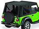 Bestop Replace-A-Top with Tinted Windows; Black Diamond (03-06 Jeep Wrangler TJ w/ Half Steel Door)