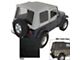 Rugged Ridge Replacement Soft Top with Tinted Windows and Door Skins; Black Denim (88-95 Jeep Wrangler YJ)