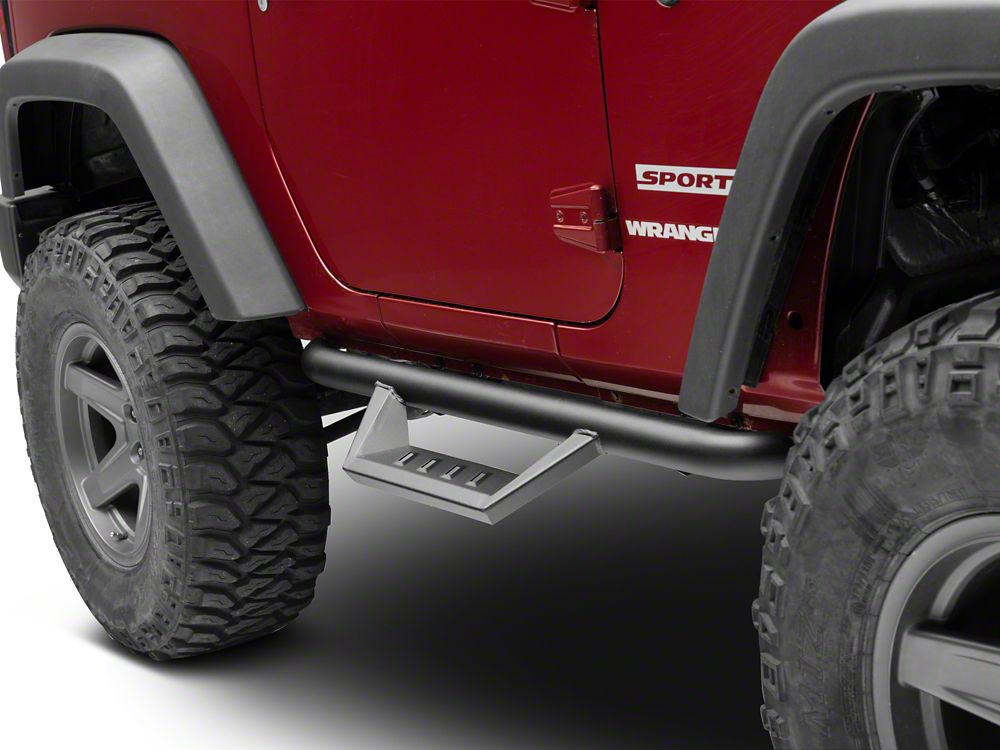 Barricade HD Drop Side Step Bars (0718 Jeep Wrangler JK 2Door
