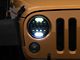 Raxiom Axial Series 13-LED Headlights; Black Housing; Clear Lens (97-18 Jeep Wrangler TJ & JK)
