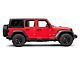 Rough Country Red Brake Caliper Covers; Front and Rear (18-22 Jeep Wrangler JL)